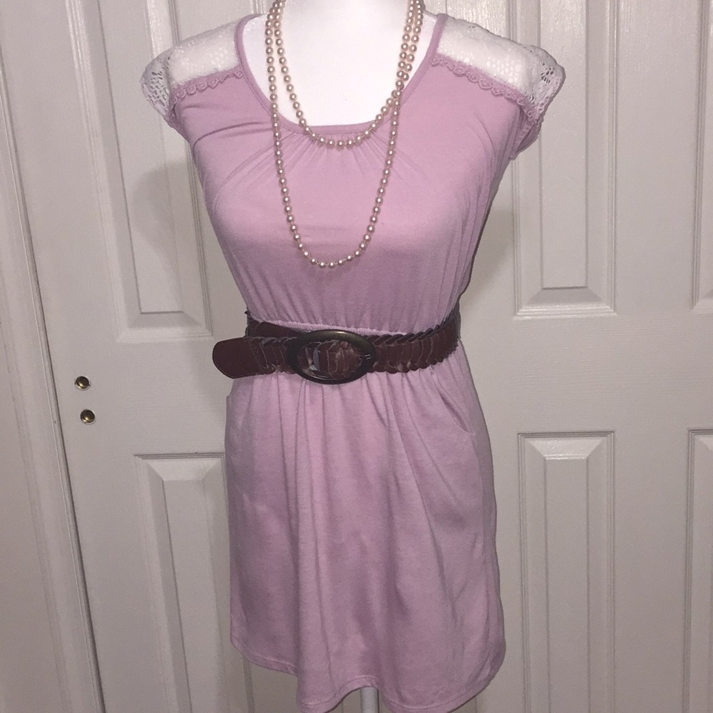 MUDD lavender cotton dress